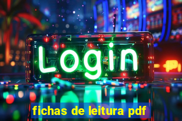 fichas de leitura pdf